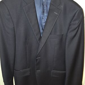 Peter Millar Blazer SUIT 40R Blue Wool Two Button Sport Coat Jacket Canada
